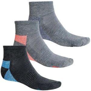 FILA Men's Socks 3 Pack Large Dark Grey Neon Blue